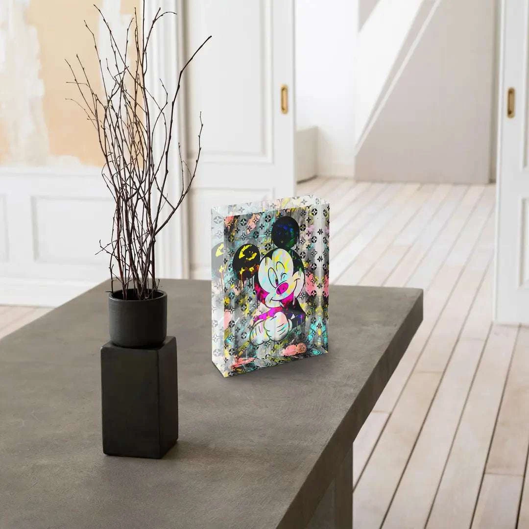 Acrylblock - Be Happy 4 Acrylblock - Be Happy – Bild 2