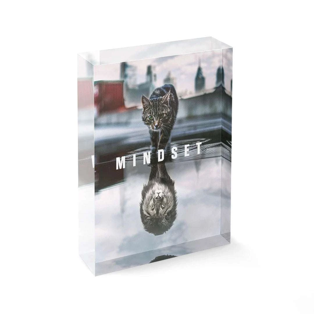 Acrylblock - Mindset 3 Acrylblock - Mindset