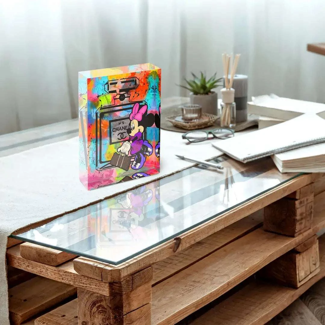 Acrylblock - Shopping Love 5 Acrylblock - Shopping Love – Bild 3