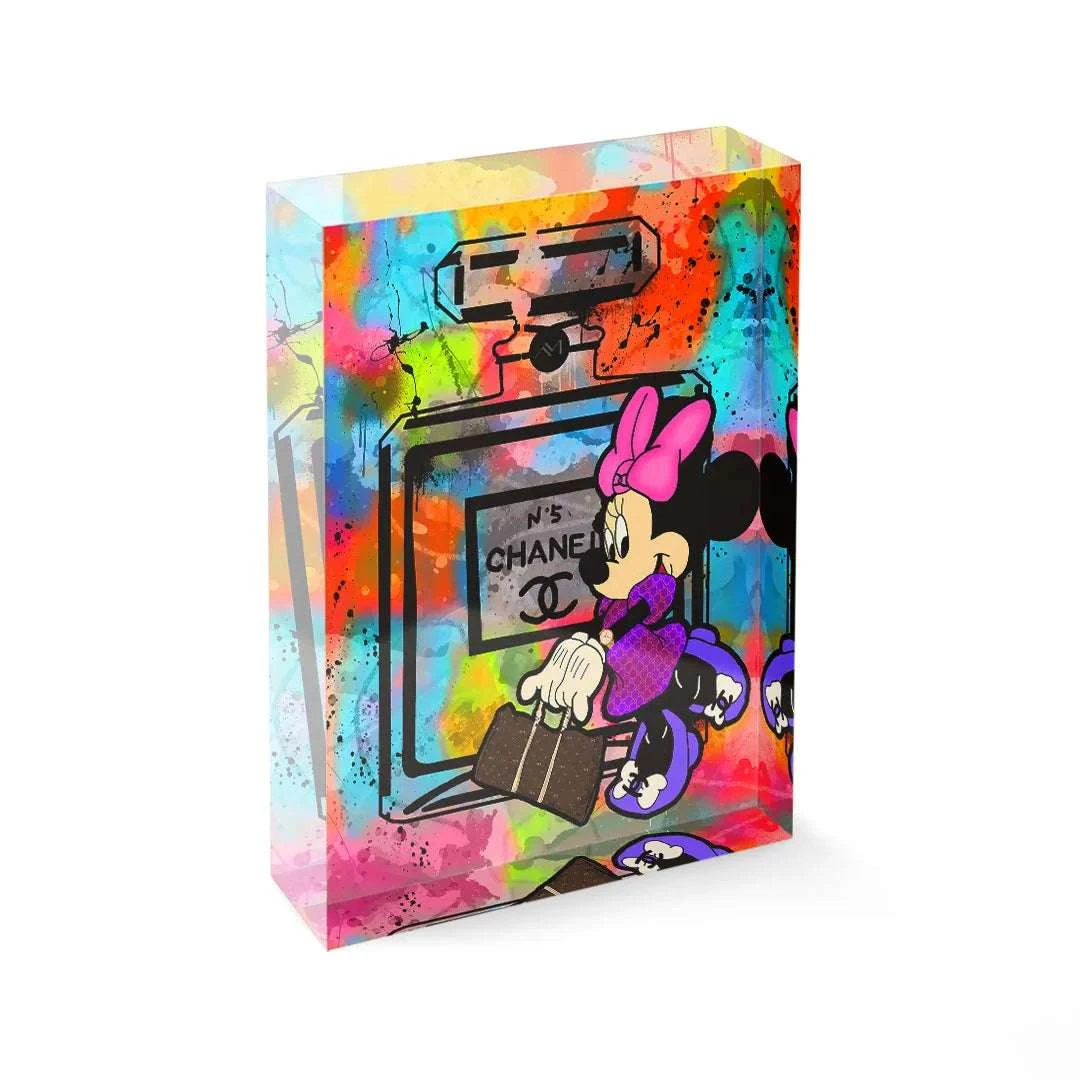 Acrylblock - Shopping Love 3 Acrylblock - Shopping Love