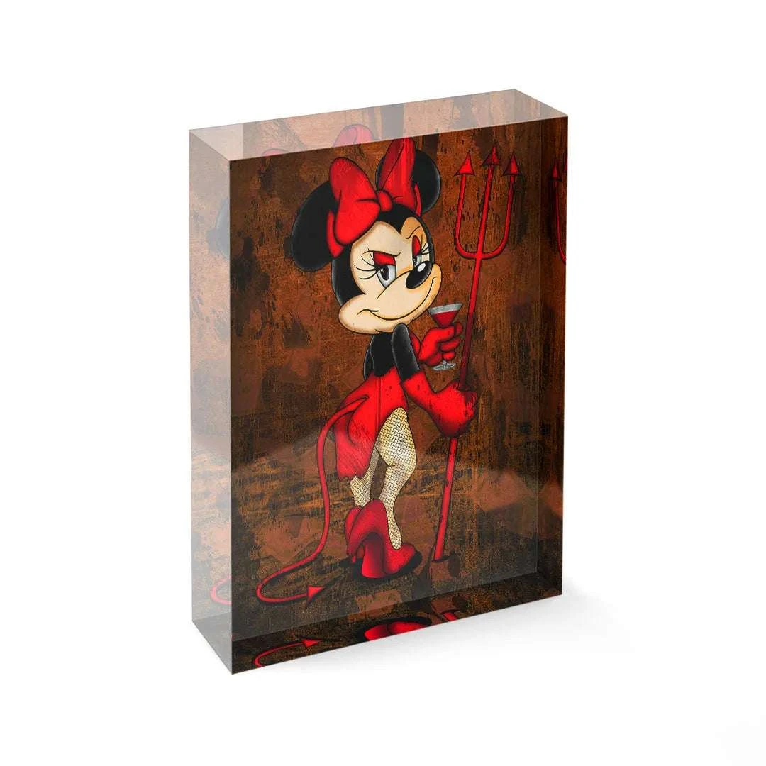 Acrylblock - Nice Devil 3 Acrylblock - Nice Devil
