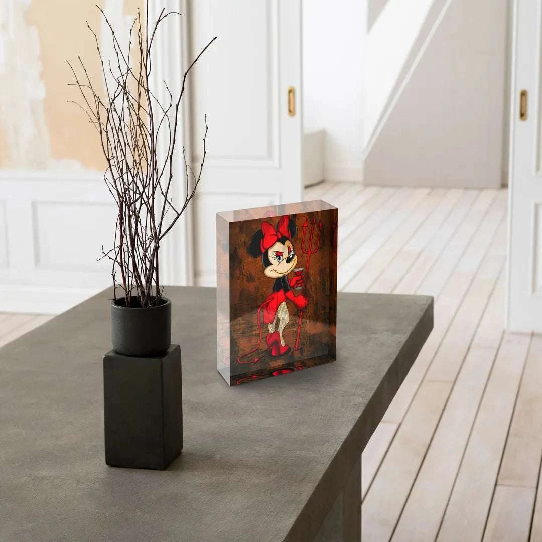 Acrylblock - Nice Devil 4 Acrylblock - Nice Devil – Bild 2