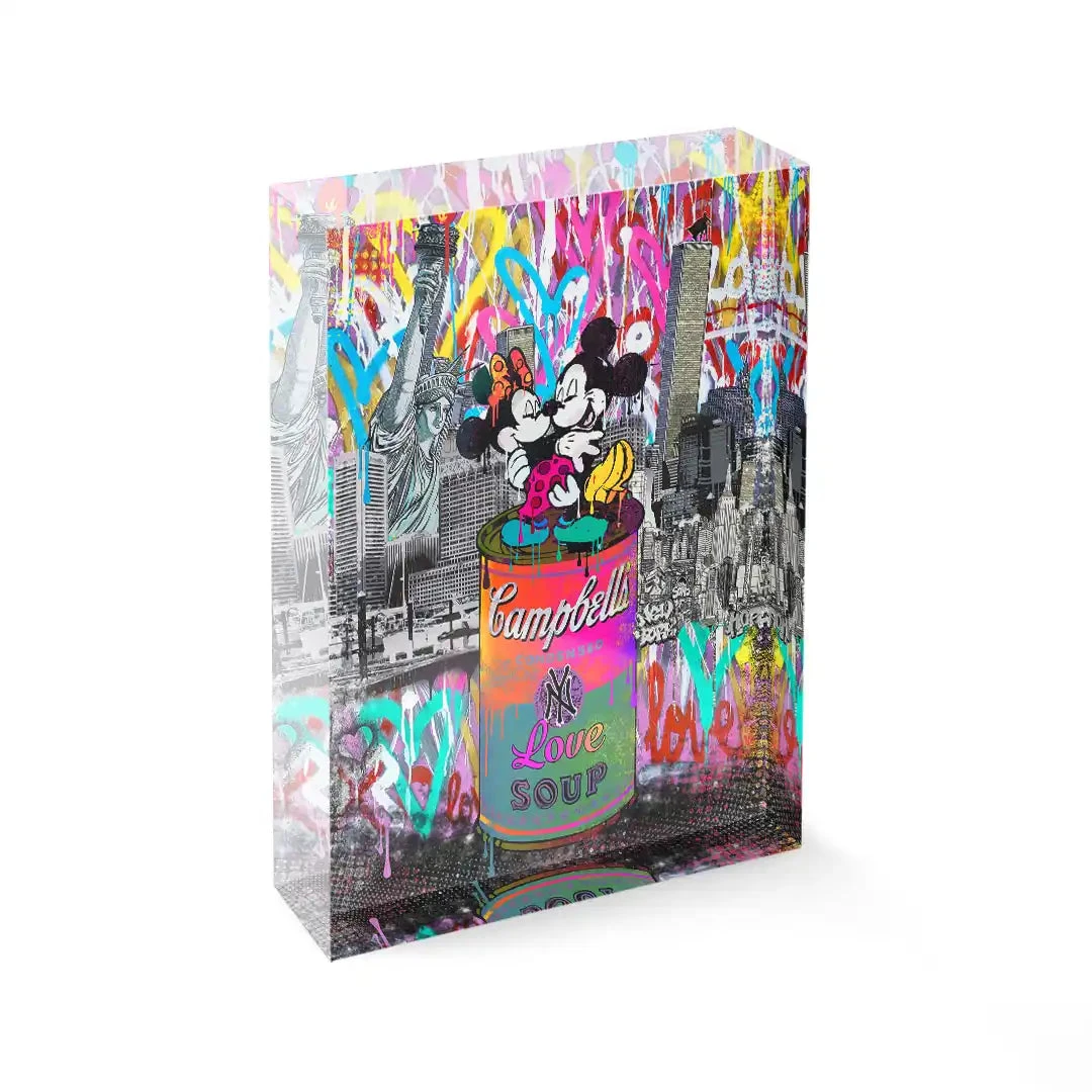 Acrylblock - Love Soup 3 Acrylblock - Love Soup