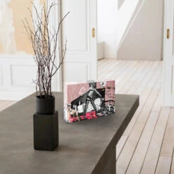 Acrylblock - No Hype 8 Acrylblock - No Hype -Artmind acrylblock mixed media art 1