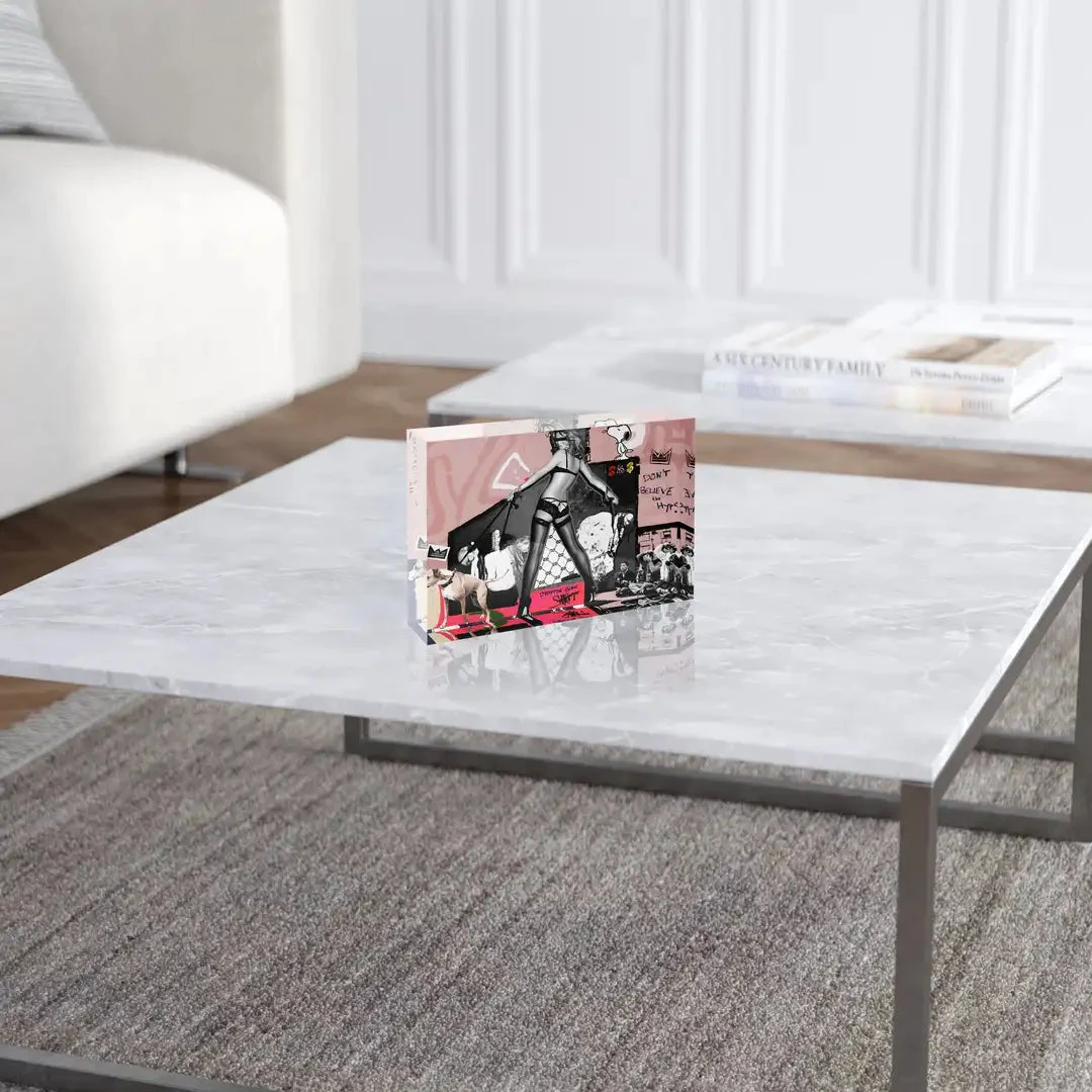 Acrylblock - No Hype 6 Acrylblock - No Hype – Bild 4