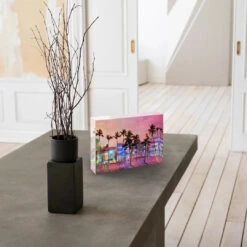 Acrylblock - Ocean Drive 8 Acrylblock - Ocean Drive -Artmind acrylblock ocean drive kunstwerk artmind 1