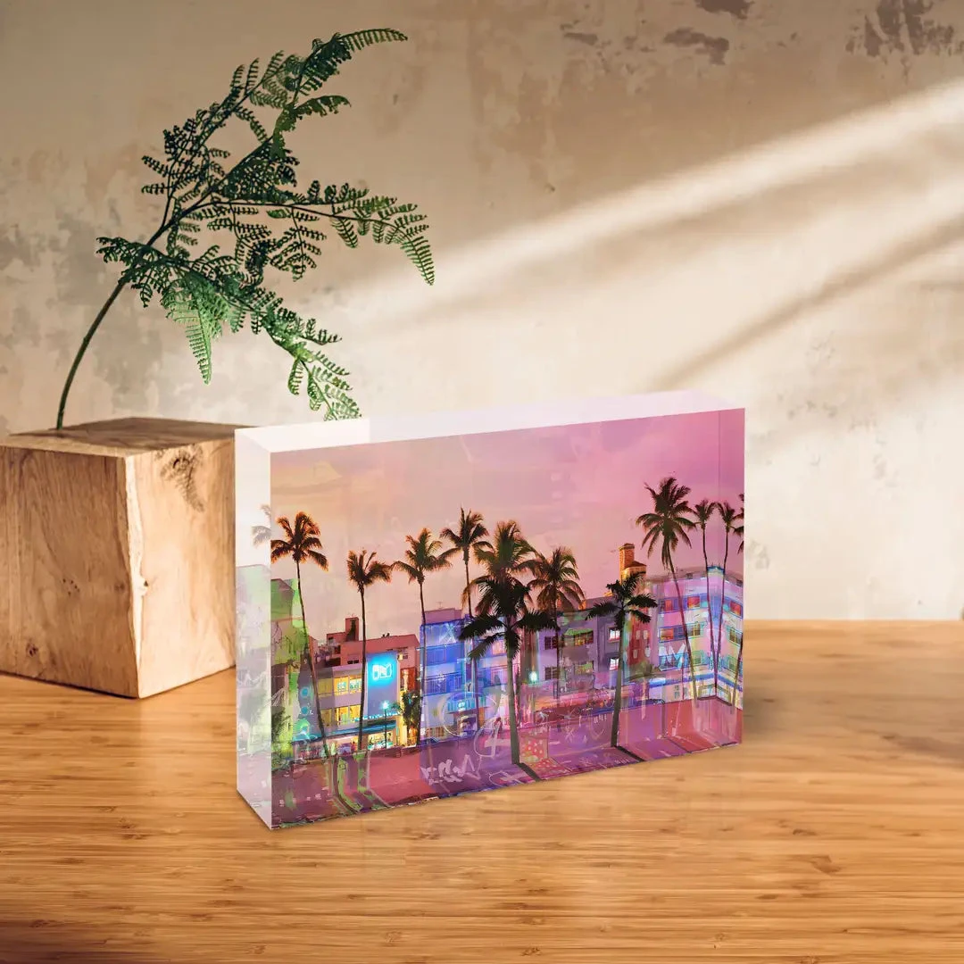 Acrylblock - Ocean Drive 4 Acrylblock - Ocean Drive – Bild 2