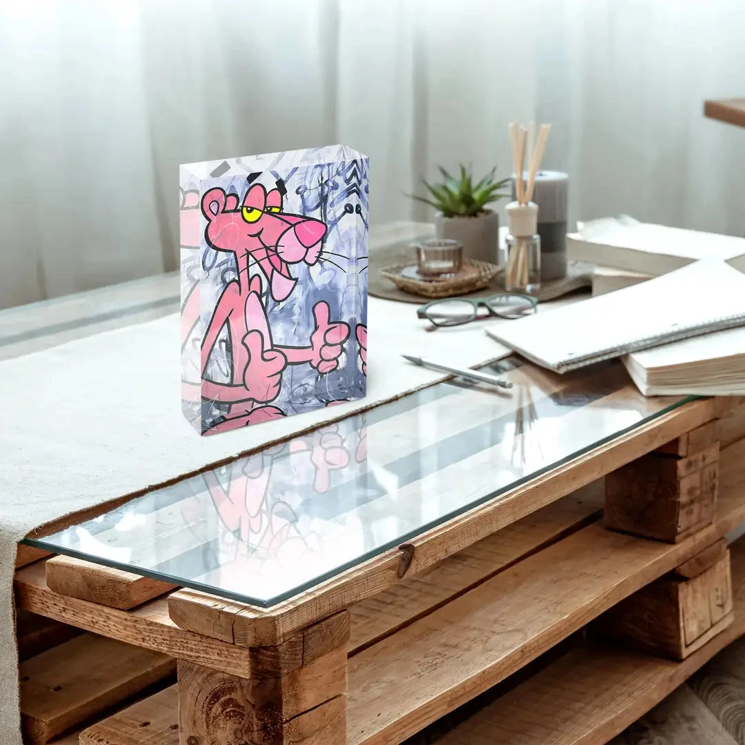 Acrylblock - Stay Positive 4 Acrylblock - Stay Positive – Bild 2