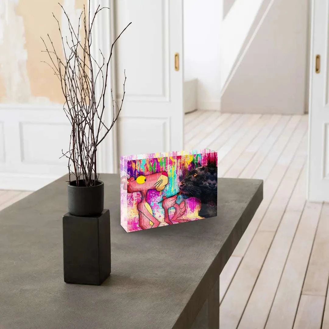 Acrylblock - Paint Panther 5 Acrylblock - Paint Panther – Bild 3