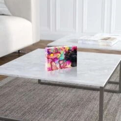 Acrylblock - Paint Panther 9 Acrylblock - Paint Panther -Artmind acrylblock pink panther pop art kunstwerk 4