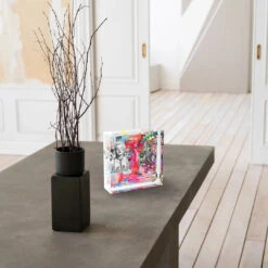 Acrylblock - King Of Art 7 Acrylblock - King Of Art -Artmind acrylblock pink panther pop art 1