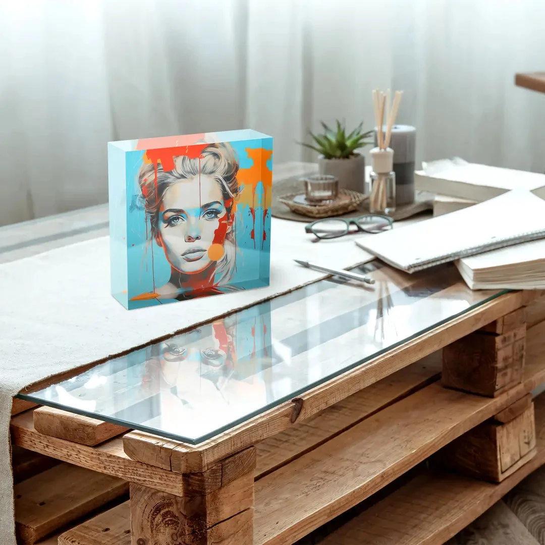 Acrylblock - Claudia 4 Acrylblock - Claudia – Bild 2