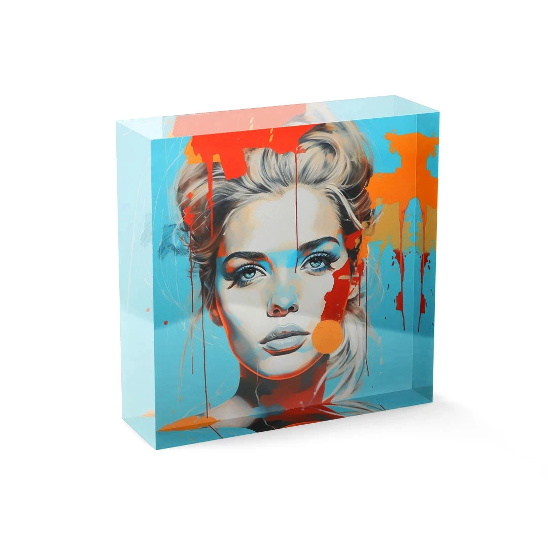 Acrylblock - Claudia 3 Acrylblock - Claudia