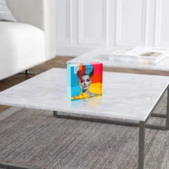 Acrylblock - Pantone Frau Pink 9 Acrylblock - Pantone Frau Pink -Artmind acrylblock pop art kunstwerk pantone 3