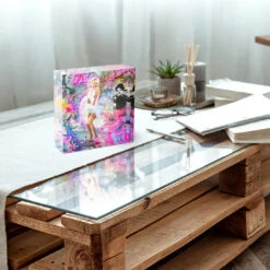 Acrylblock - Party Time 8 Acrylblock - Party Time -Artmind acrylblock pop art marilyn monroe 4