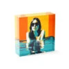 Acrylblock - Schwimmtag 1 Acrylblock - Schwimmtag -Artmind acrylblock retro portraet artmind 5