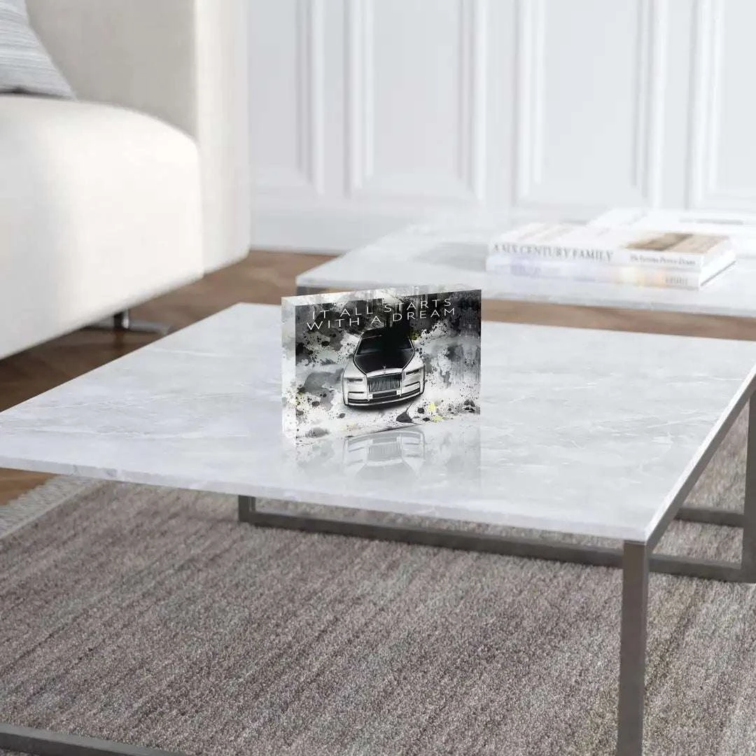 Acrylblock - It All Start With A Dream 6 Acrylblock - It All Start With A Dream – Bild 4