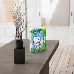 Acrylblock - Best Friends On The Swing 8 Acrylblock - Best Friends On The Swing -Artmind acrylblock snoopy auf der schaukel 1