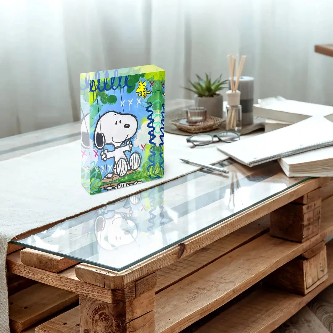 Acrylblock - Best Friends On The Swing 4 Acrylblock - Best Friends On The Swing – Bild 2