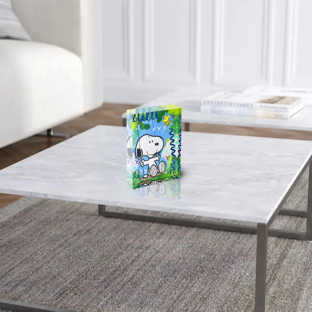 Acrylblock - Best Friends On The Swing 6 Acrylblock - Best Friends On The Swing – Bild 4