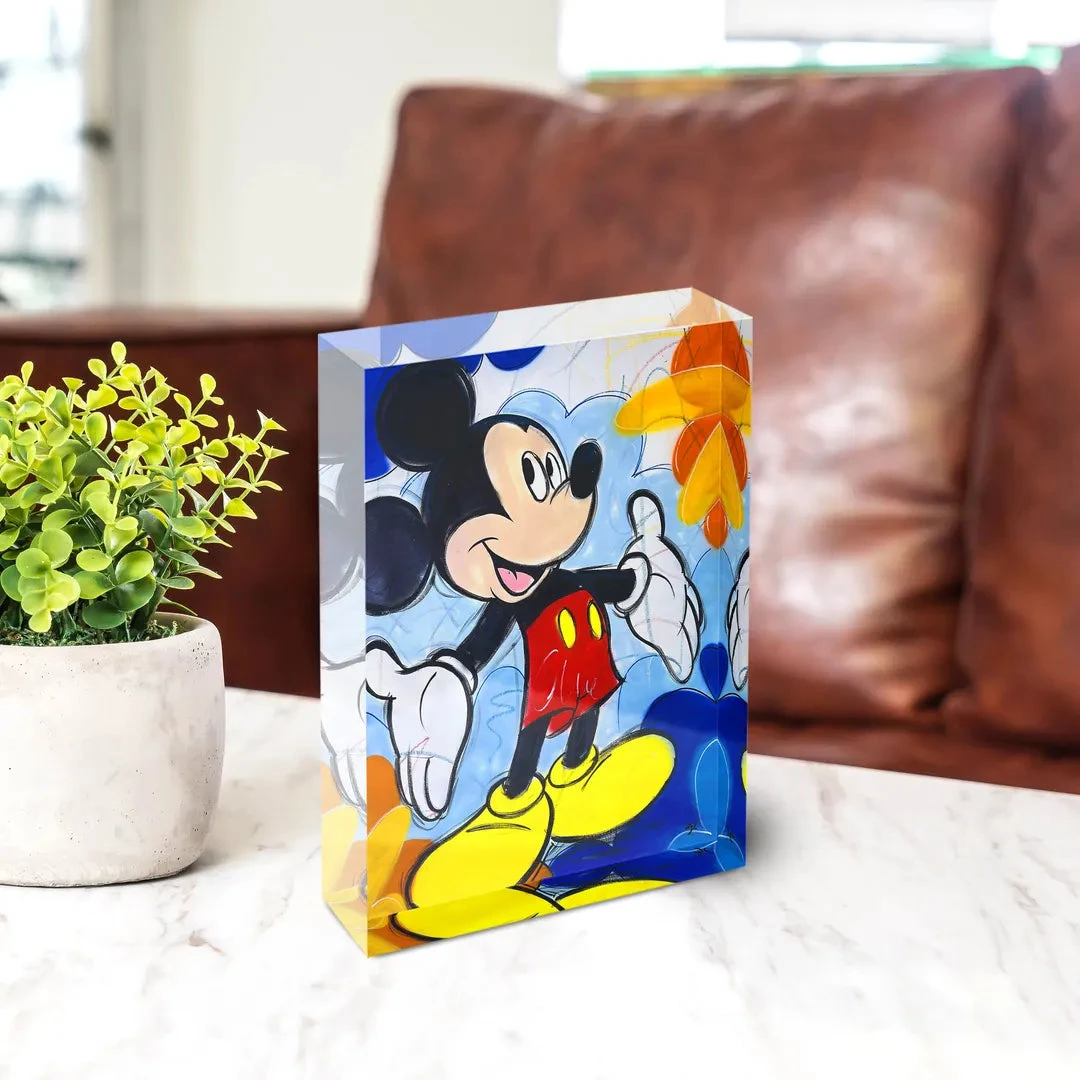 Acrylblock - Stay Happy 4 Acrylblock - Stay Happy – Bild 2