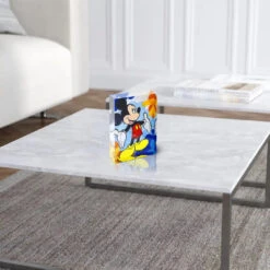 Acrylblock - Stay Happy 9 Acrylblock - Stay Happy -Artmind acrylblock stay happy mickey maus pop art 3