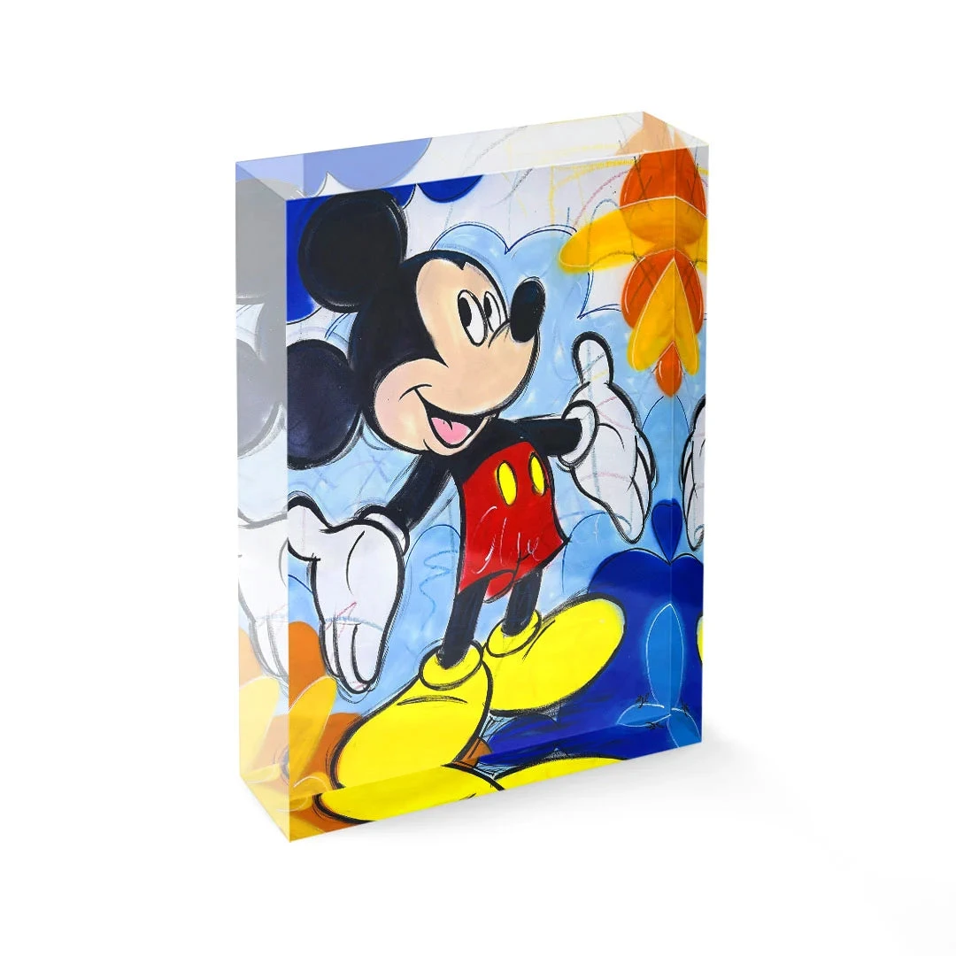 Acrylblock - Stay Happy 3 Acrylblock - Stay Happy