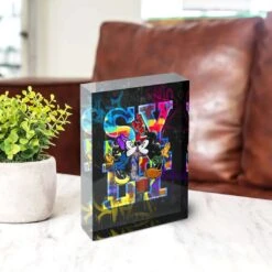 Acrylblock - Sylt - Real Love 8 Acrylblock - Sylt - Real Love -Artmind acrylblock sylt love minnie mickey kiss pop art 3