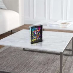 Acrylblock - Sylt - Real Love 9 Acrylblock - Sylt - Real Love -Artmind acrylblock sylt love minnie mickey kiss pop art 4