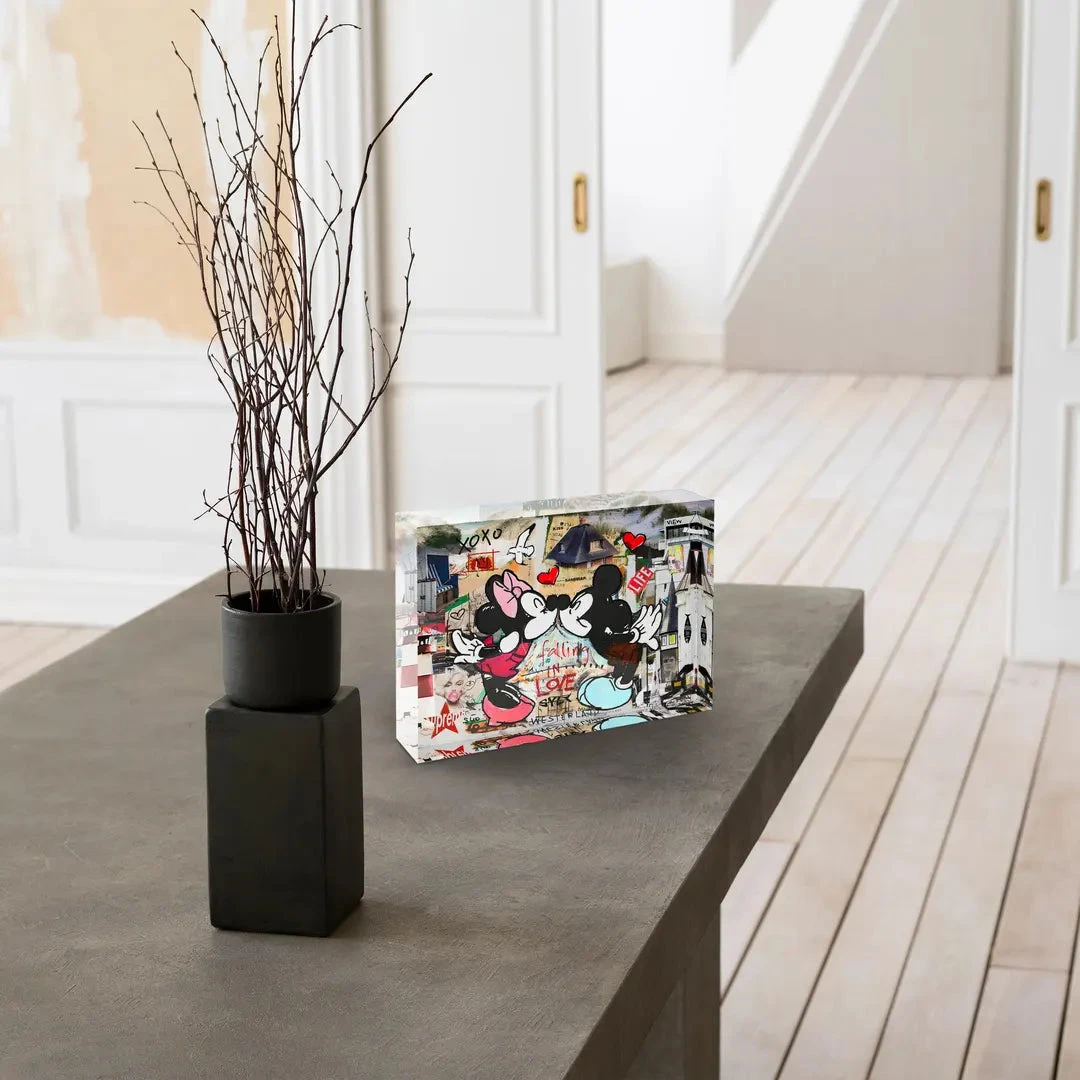 Acrylblock - Sylt - Kiss 5 Acrylblock - Sylt - Kiss – Bild 3