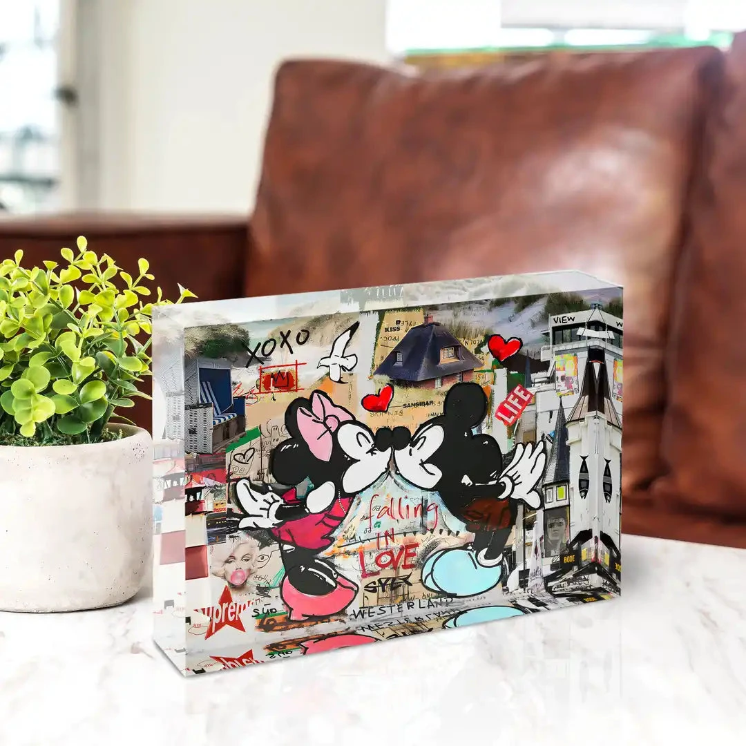 Acrylblock - Sylt - Kiss 4 Acrylblock - Sylt - Kiss – Bild 2