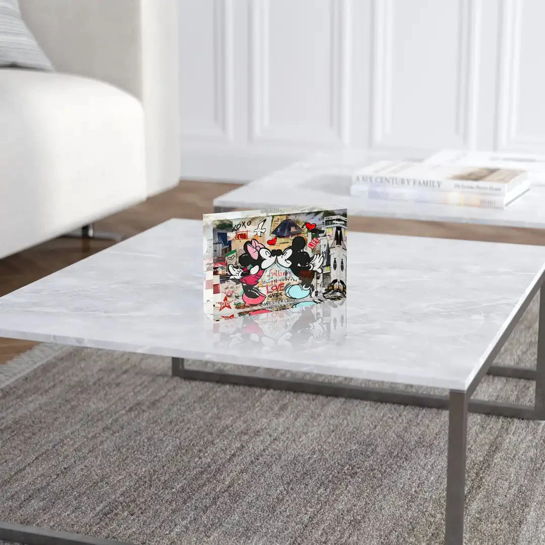 Acrylblock - Sylt - Kiss 6 Acrylblock - Sylt - Kiss – Bild 4