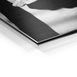 Portrait Black & White 22 Portrait Black & White -Artmind artmind xxl wandbild schwarz weisses portrait premium wandbild gerahmt detail brushed