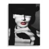 Portrait Black & White 1 Portrait Black & White -Artmind artmind xxl wandbild schwarz weisses portrait premium wandbild gerahmt leinwand
