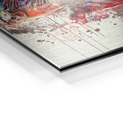 Queen Mona Lisa 22 Queen Mona Lisa -Artmind artmind xxl wandbilder bunte mona lisa premium wandbild gerahmt detail brushed