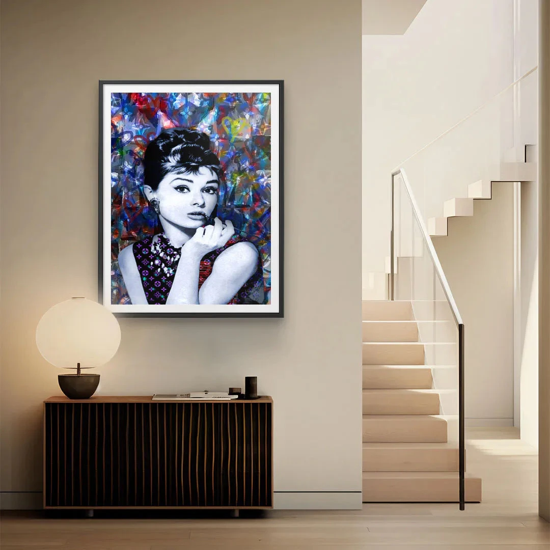 Audrey Hepburn - Galerieabzug 4 Audrey Hepburn - Galerieabzug – Bild 2