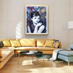 Audrey Hepburn - Galerieabzug 10 Audrey Hepburn - Galerieabzug -Artmind audrey hepburn wandbild artmind poster 2