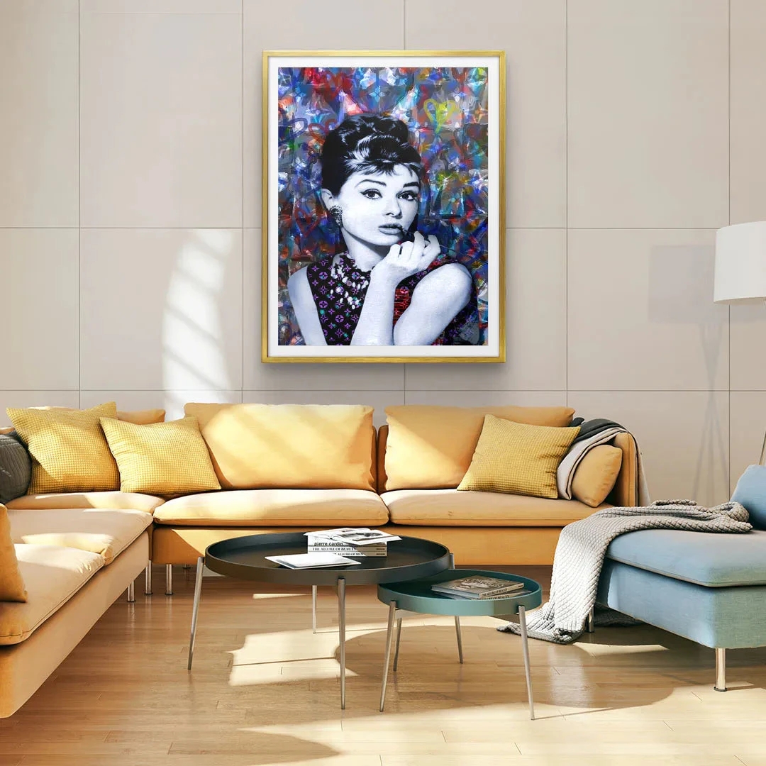 Audrey Hepburn - Galerieabzug 5 Audrey Hepburn - Galerieabzug – Bild 3