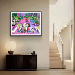 Family Walk - Galerieabzug 10 Family Walk - Galerieabzug -Artmind beatels bild snoopy wandbild artmind poster 2