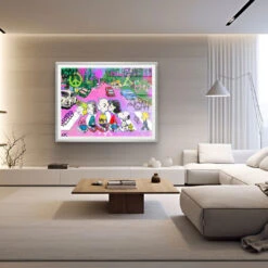 Family Walk - Galerieabzug 12 Family Walk - Galerieabzug -Artmind beatels bild snoopy wandbild artmind poster 6