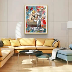 Bedtime - Galerieabzug 10 Bedtime - Galerieabzug -Artmind bugs bunny lola bunny wandbild artmind poster 2