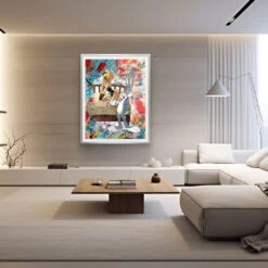 Bedtime - Galerieabzug 11 Bedtime - Galerieabzug -Artmind bugs bunny lola bunny wandbild artmind poster 5