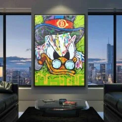 Hustle 21 Hustle -Artmind dagobert wandbild gemalt galerie 13