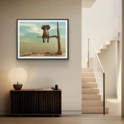 Easy One - Galerieabzug 10 Easy One - Galerieabzug -Artmind elefant baum wandbild artmind poster 2