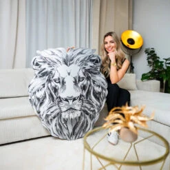 Chrome Power 10 Chrome Power -Artmind loewen kopf wandbild chrom artmind artwork