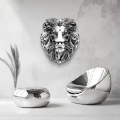 Chrome Power 11 Chrome Power -Artmind loewen wandbild chrom artmind artwork 4