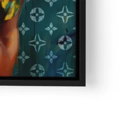 Timeless 24 Timeless -Artmind marilyn monroe glamour edel blau artmind wandbild lwrs