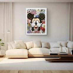 Love & Hate - Galerieabzug 9 Love & Hate - Galerieabzug -Artmind mickey pop art wandbild artmind poster 1