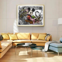 Get Rich - Galerieabzug 10 Get Rich - Galerieabzug -Artmind micky pop art wandbild artmind poster 3