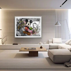 Get Rich - Galerieabzug 11 Get Rich - Galerieabzug -Artmind micky pop art wandbild artmind poster 6